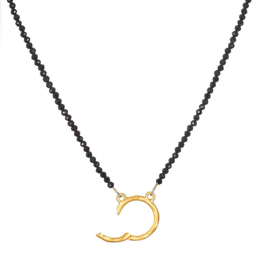 Luxury Plated Brass Animal Charm Bar Necklace