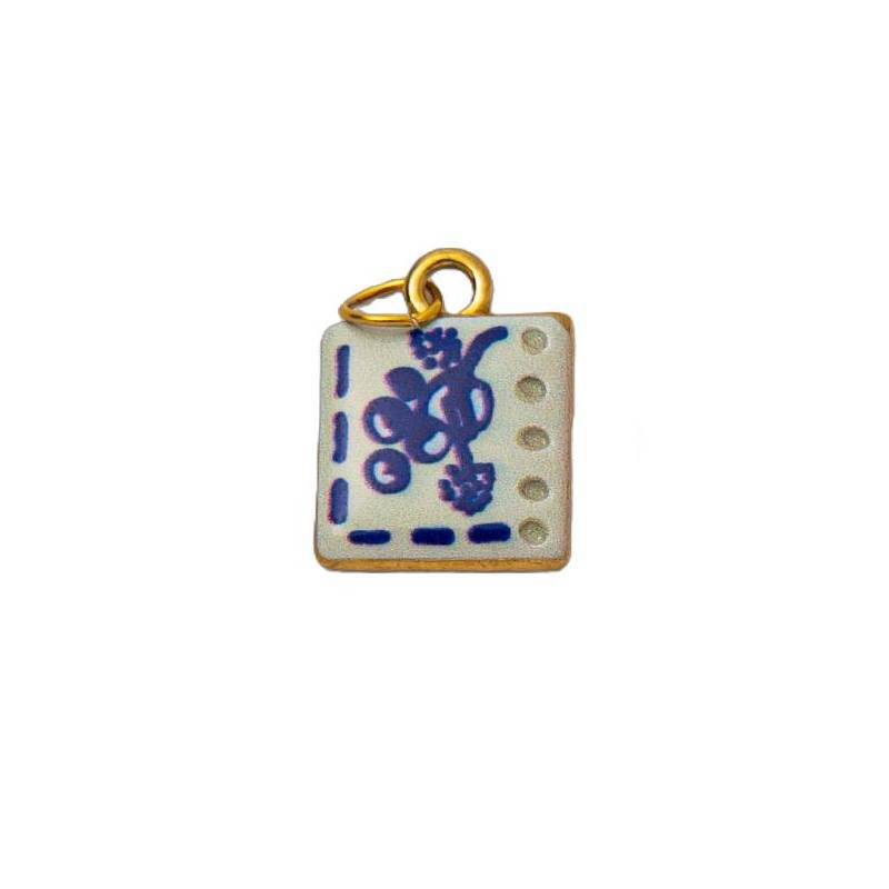 Vintage 18K Gold Plated Stainless Steel Heart Teardrop Charm Bar Necklace for Unisex
