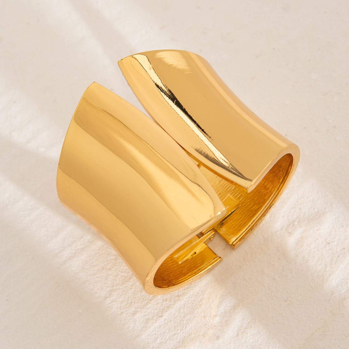 Minimalist Irregular Teardrop Zinc Alloy Plated Bracelet Set