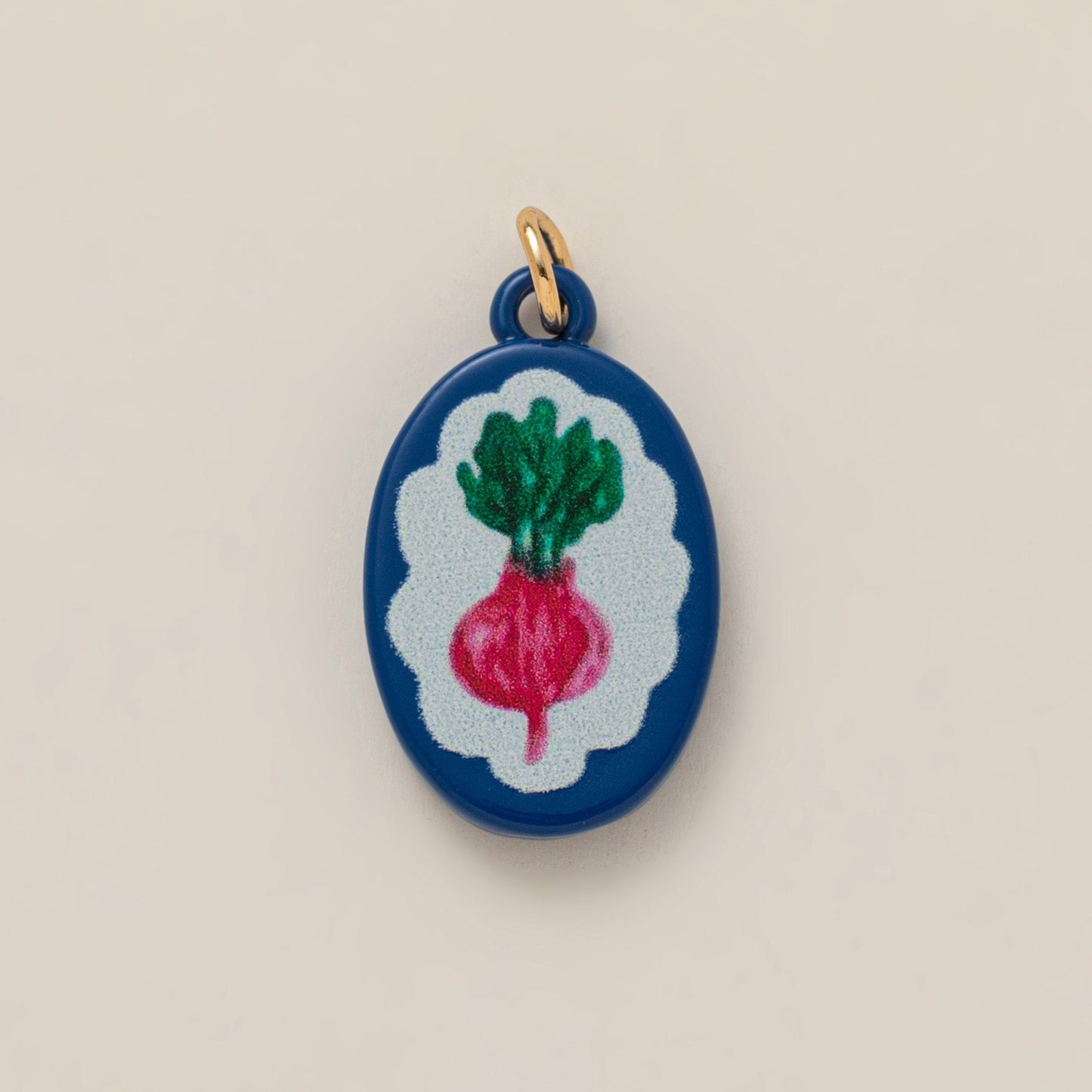 Sweet Acrylic Plated Food Pattern Bag Charm Keychain