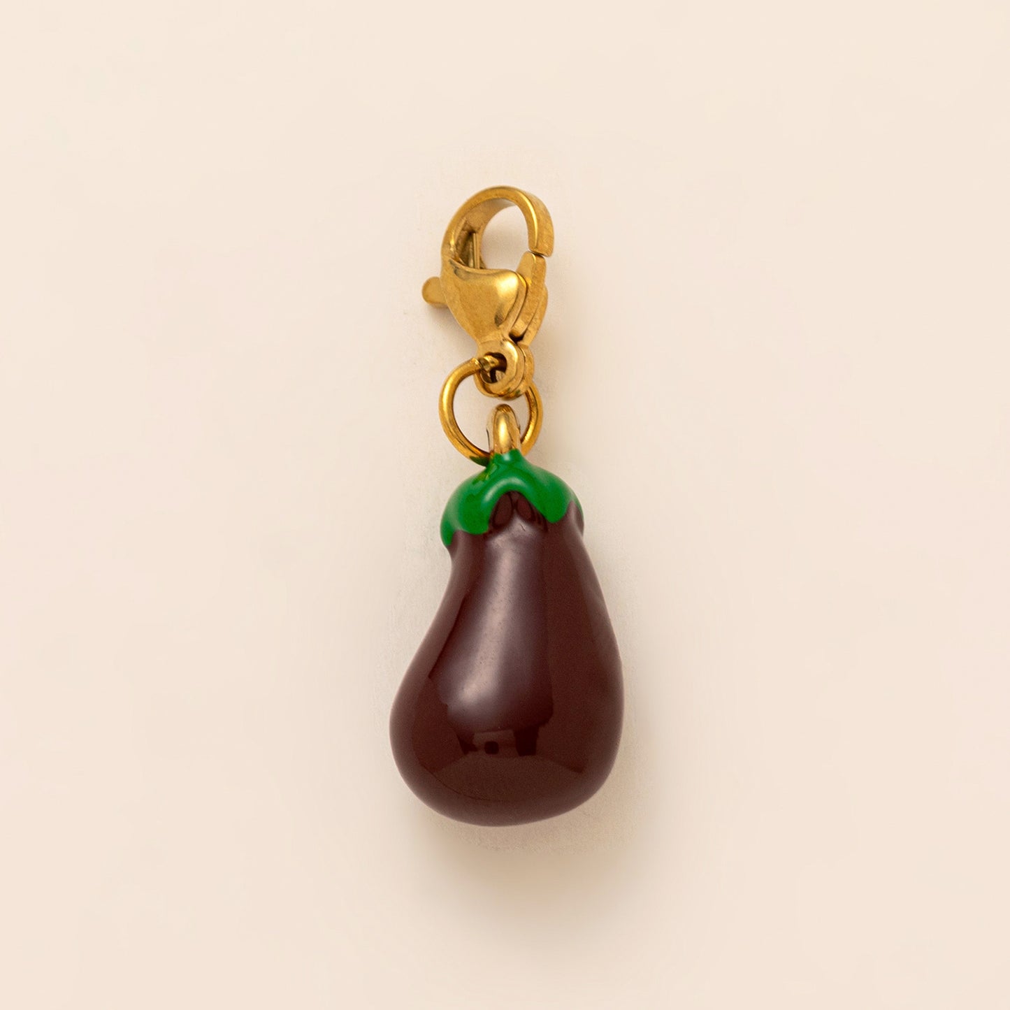 Vintage 18K Gold Plated Stainless Steel Marine Life Charm Bar for Women
