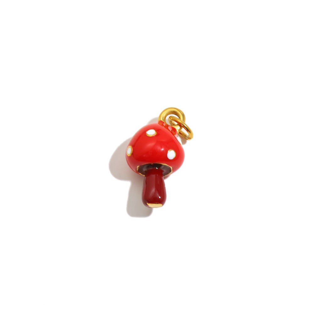 18K Gold Plated Drip Oil Animal Shape Stainless Steel Charm Bar