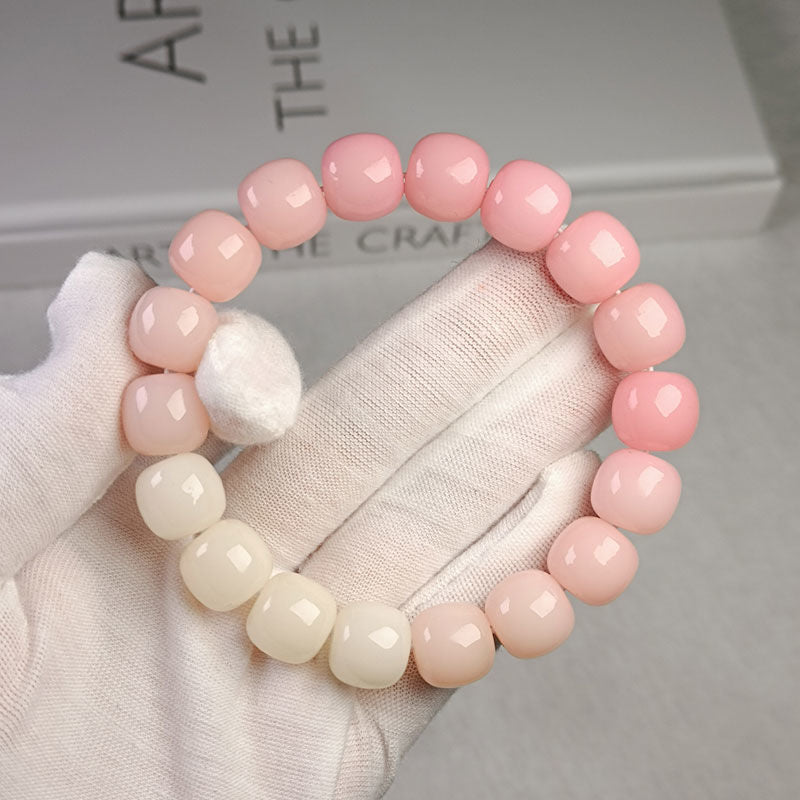 Gradient Geometric Resin Acrylic Bracelet