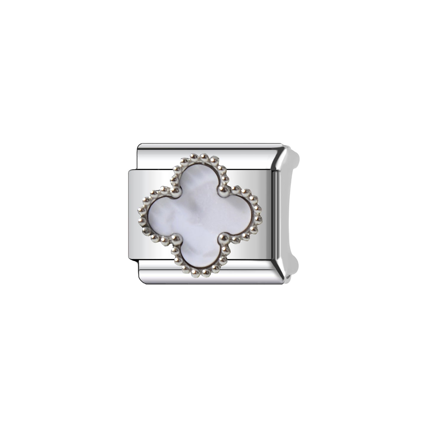 Pulsera de barra con dije floral de acero inoxidable chapado en aceite "Sweet Drip"