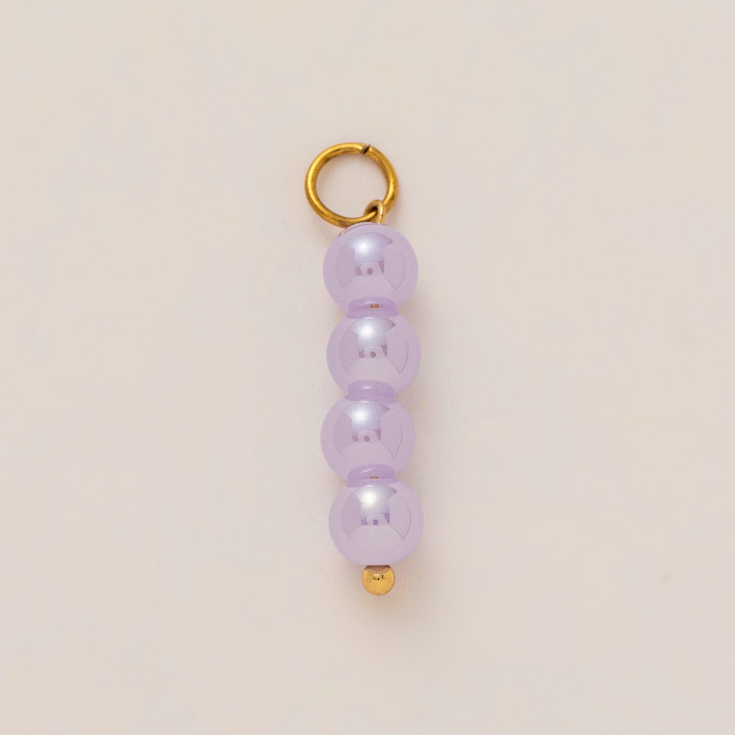 Sweet Striped Zinc Alloy Plated DIY Charm Bar Keychain with Conch and Starfish Elements for Women