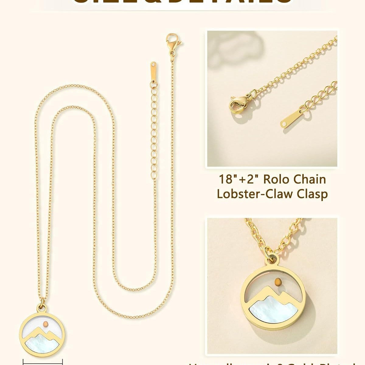 Sporty Geometric Oval Stainless Steel Plated Necklace Curb Chain Unisex