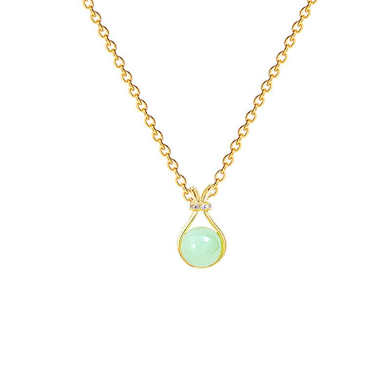 Collar con colgante de bolsa de la suerte minimalista para mujer, cadena de serpiente de acero inoxidable con detalles de diamantes de imitación completos y diseño de animal del zodíaco