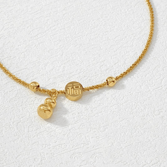 Bracciale Originale con Design a Foglia in Lega di Rame Placcata per Uomo e Donna con Dettagli a Petalo Floreale e un'Estetica Lussuosa e Minimalista