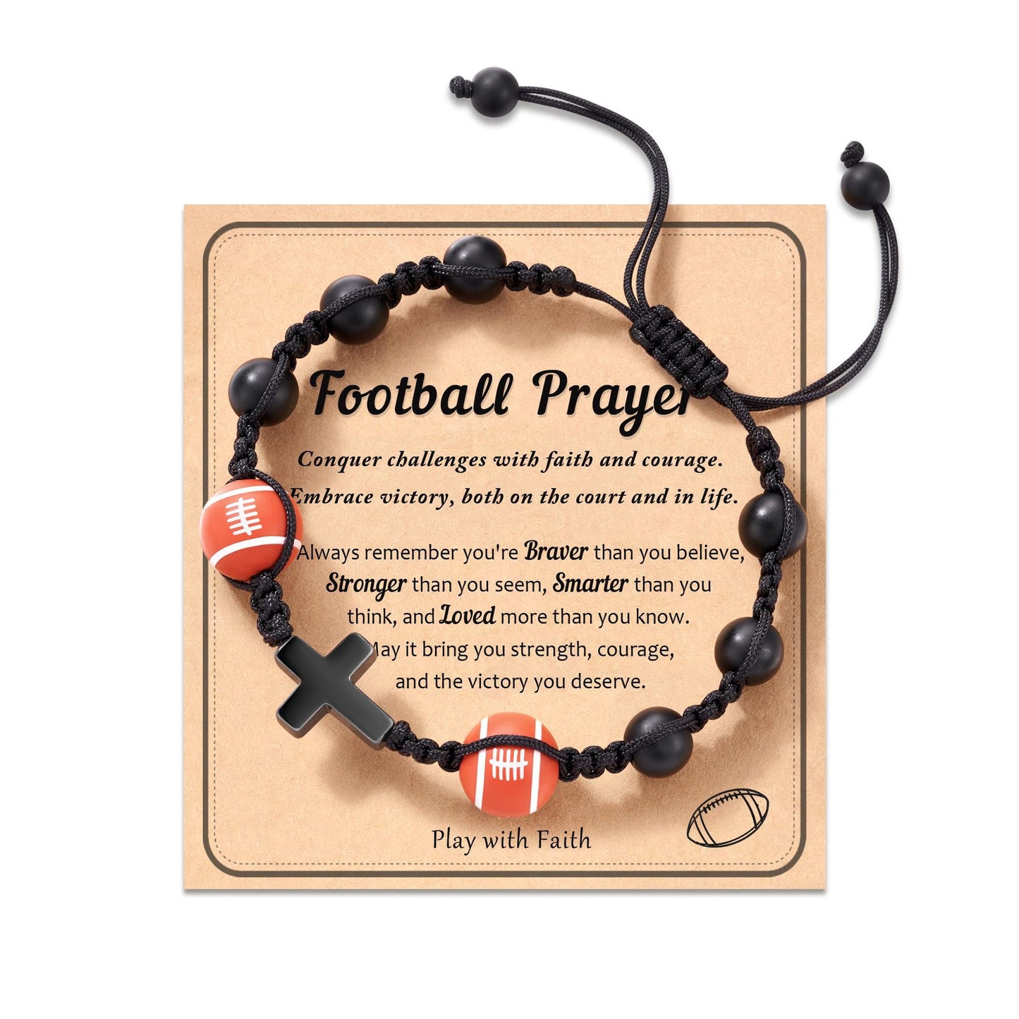 Sporty Matte Cross Braided Bracelet Unisex