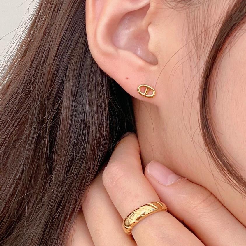 Minimalist Sweet 925 Sterling Silver Teardrop Pearl Inlay Earrings