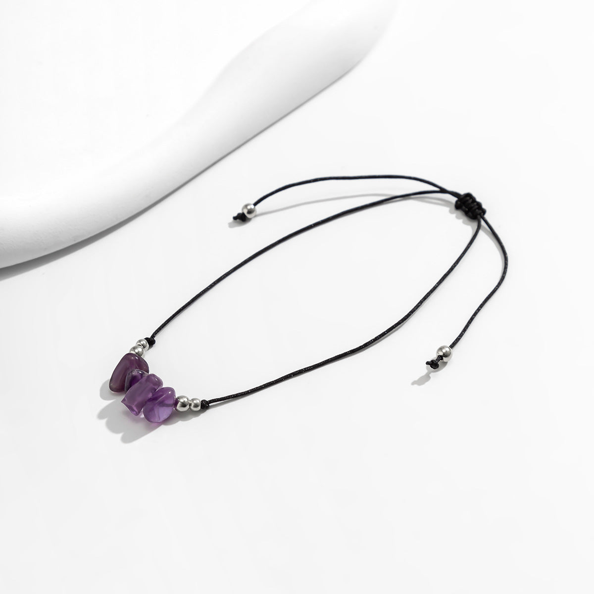 Cavigliera bohémien regolabile da donna in turchese con perline, forme geometriche e accenti di perle imitatione