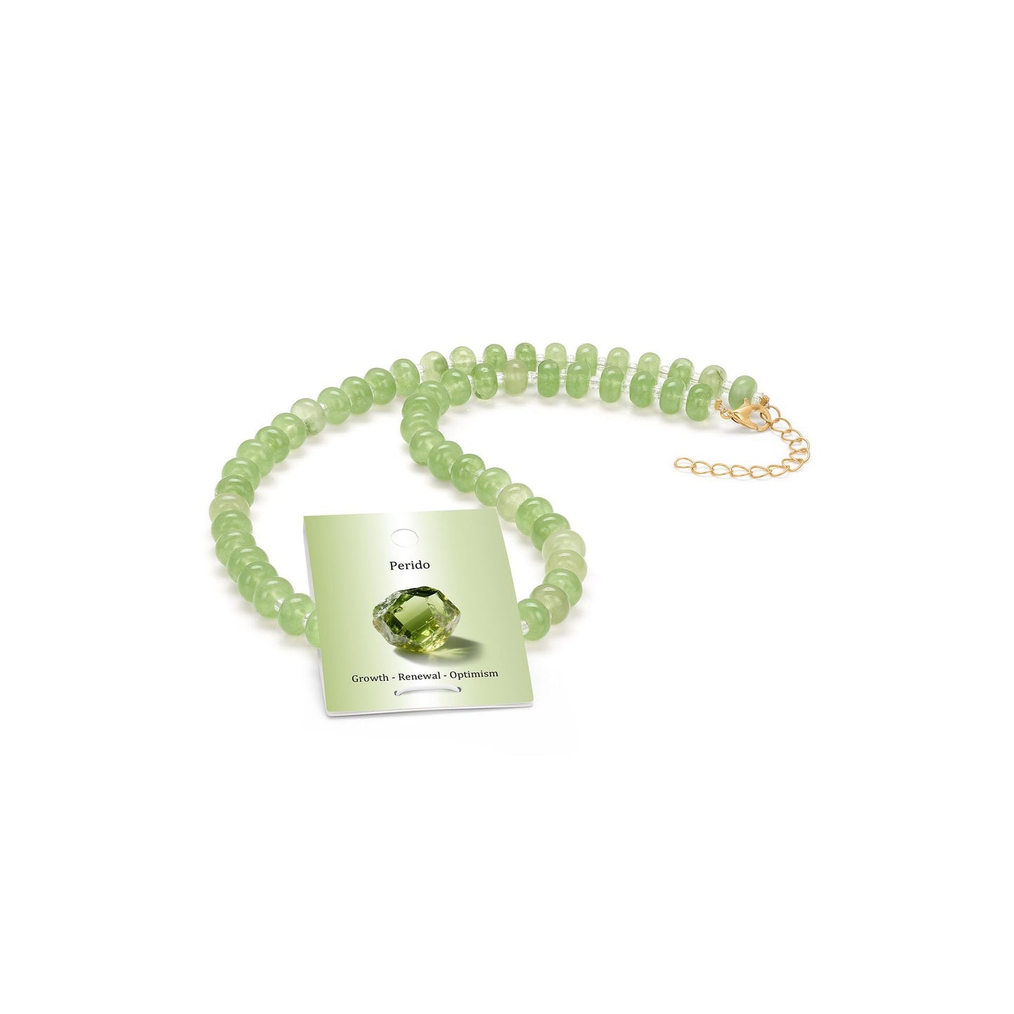 Elegant Geometric Agate Beaded Necklace Polished Natural Stone Women's Jewelry