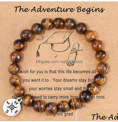 Minimalist Cat's Eye Letter Bracelet for Unisex