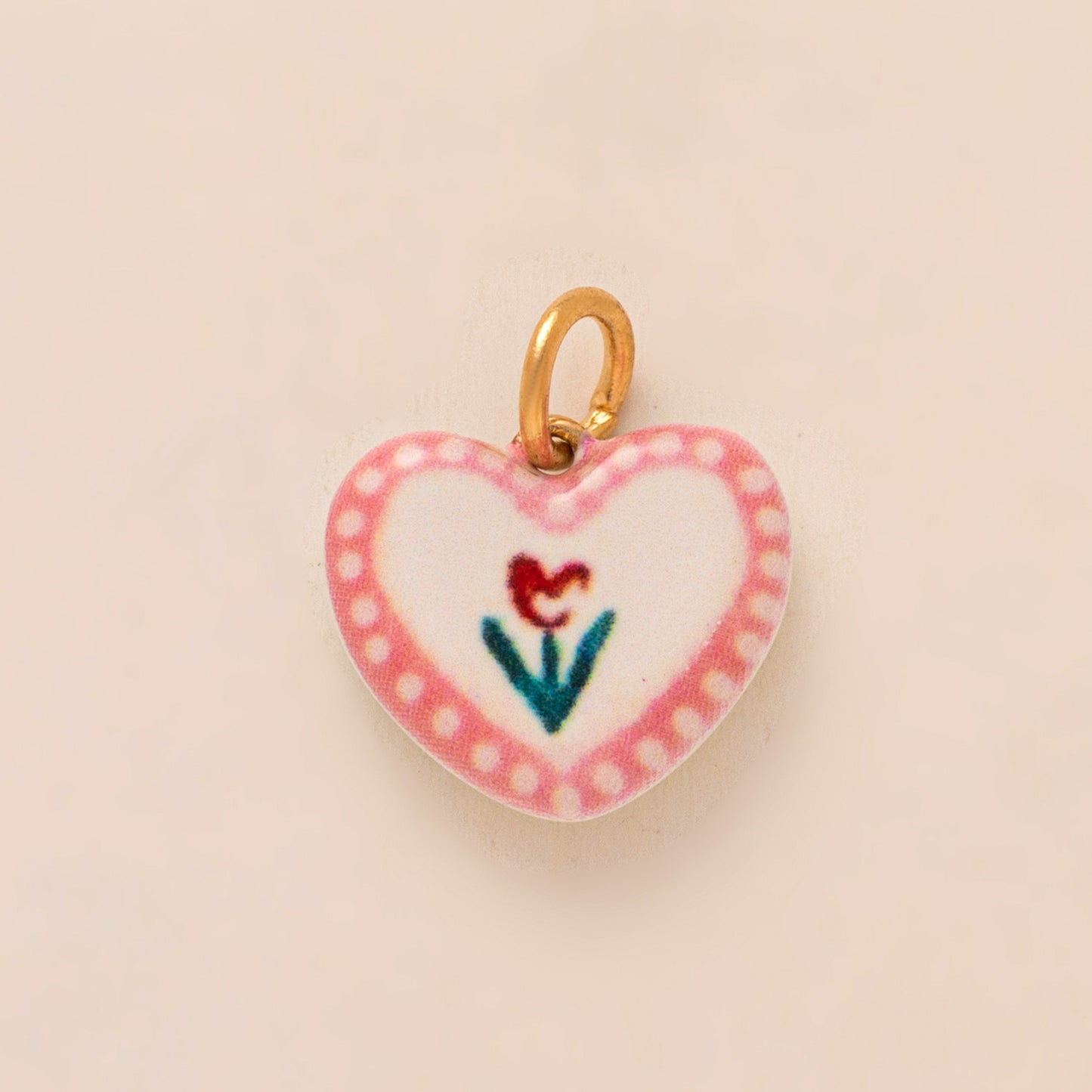 Fashion Plated Brass Floral Heart Letter Fruit Charm Bar DIY Accessories