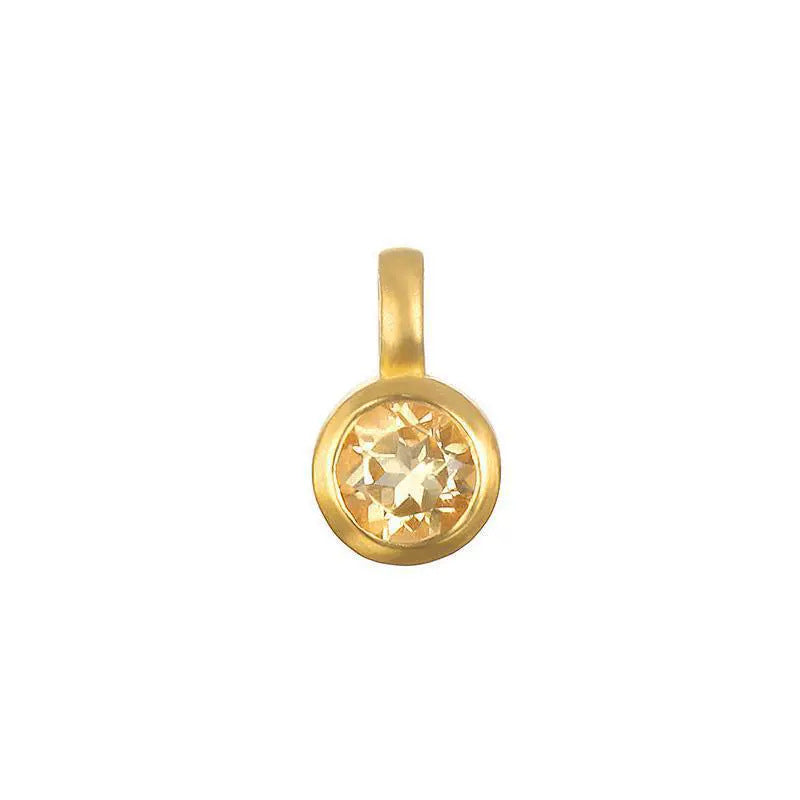 Vintage Geometric Stainless Steel 18K Gold PVD Plated DIY Charm Bar Necklace with 12 Birthstones
