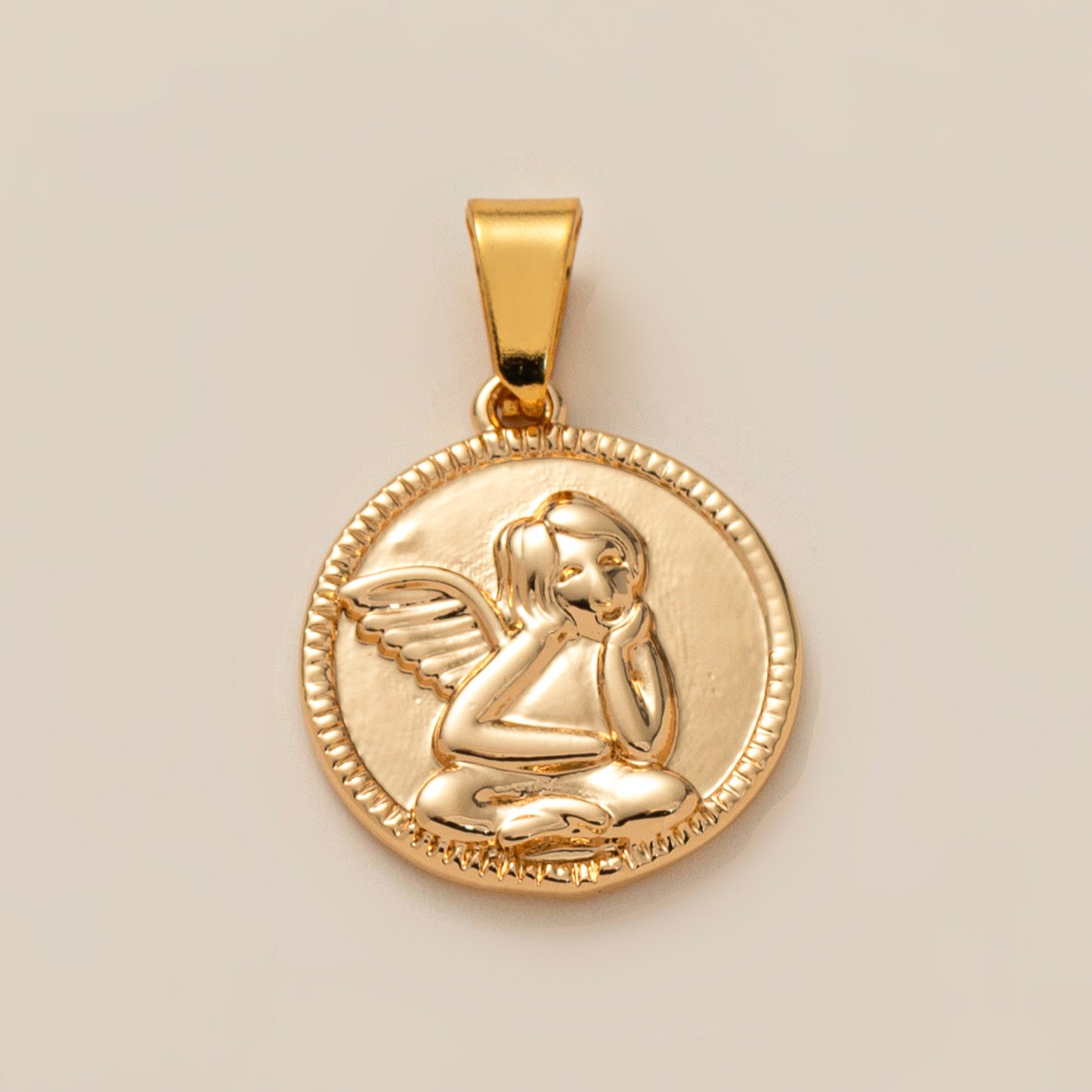 Heart Star Moon Plated Brass Necklace