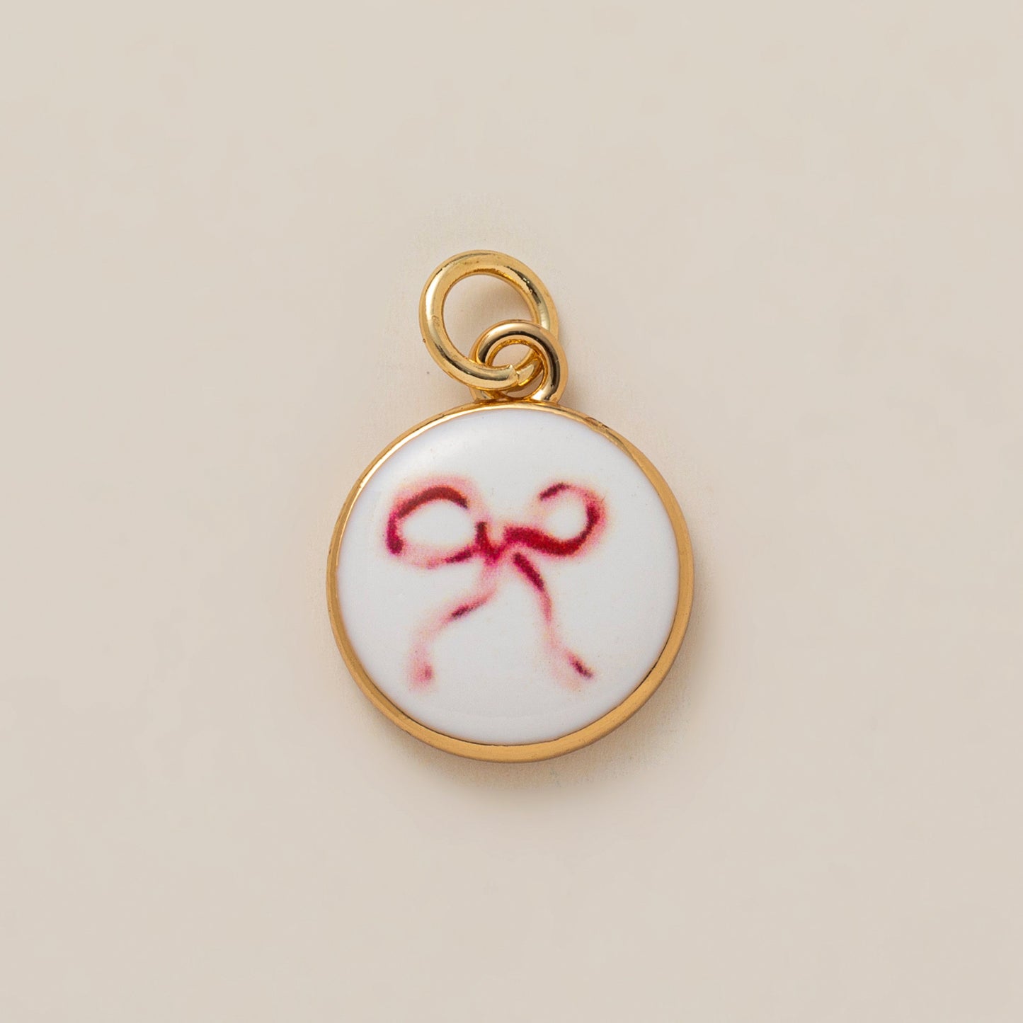 Elegant Casual Colorful Drip Oil Plated Brass Geometric Heart Floral Pendant Necklace for Unisex