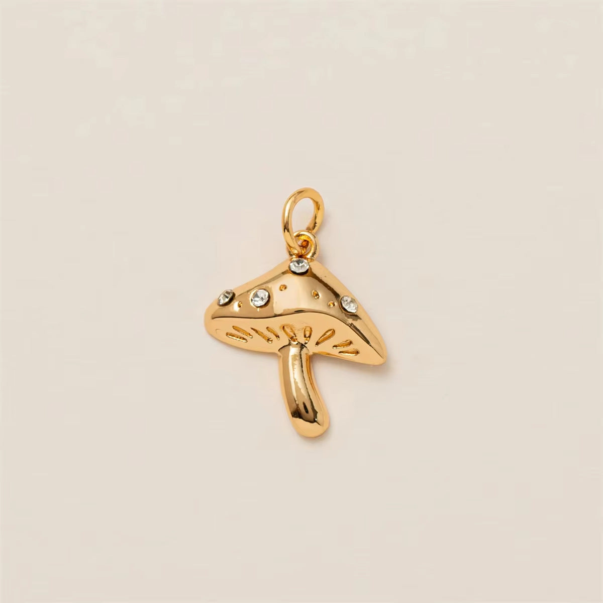 Fashion PVD Plated Brass Food Theme DIY Charm Bar Pendant