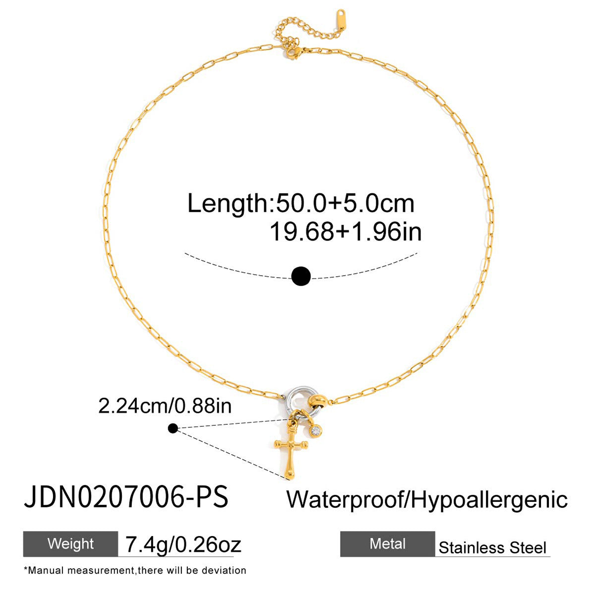 Collana con ciondolo a barra in acciaio inossidabile placcato in acciaio al titanio geometrico a forma di cuore, elegante e minimalista, per donne