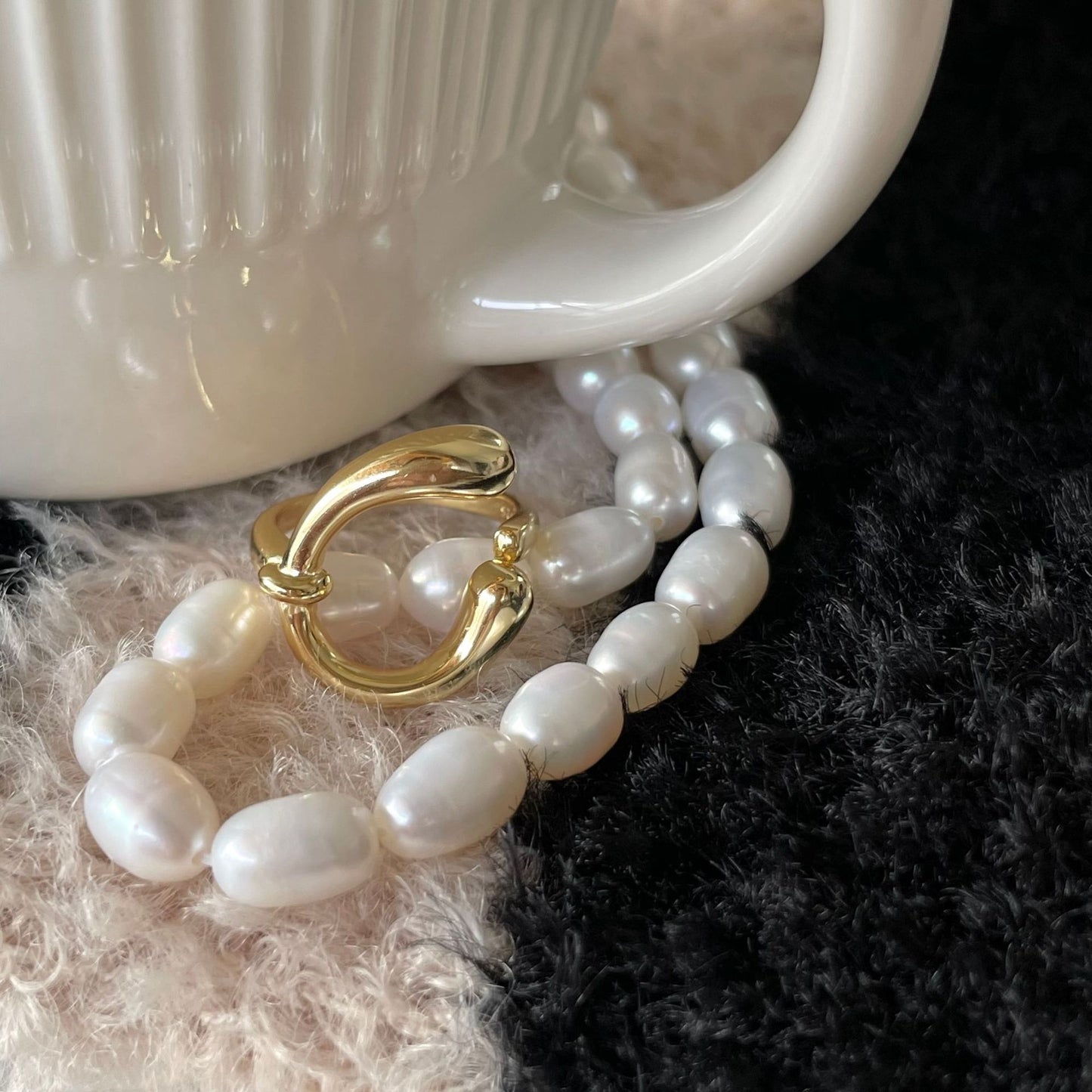 Anillo Minimalista Elegante de Plata de Ley 925 con Forma de U Geométrica para Mujer