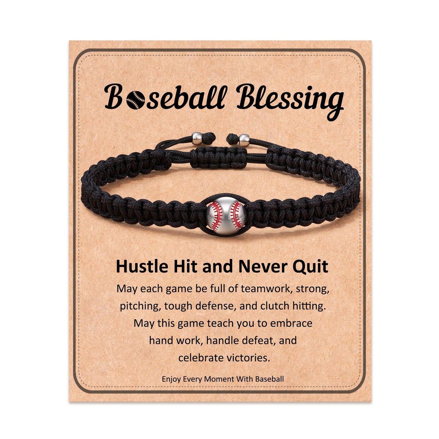 Sporty Unisex Acrylic Braided Bracelet Adjustable Friendship Hand Rope
