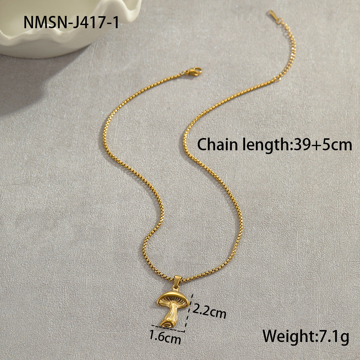 Collana da donna con ciondolo a coda di sirena e albero di cocco geometrico in acciaio inossidabile placcato oro 18 carati, stile moda OL