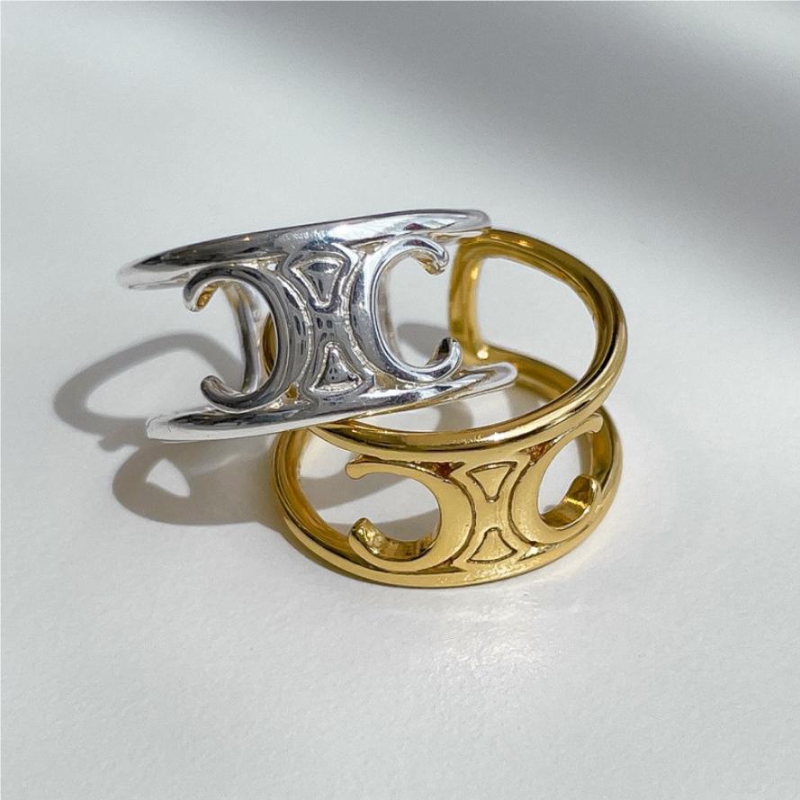 925 Silver Geometric Ring for Women Minimalist Office Chic Fashion Jewelry