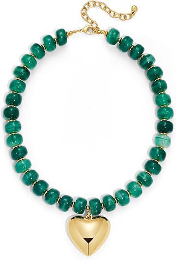 Collana da donna minimalista con lettera geometrica dolce, placcata in ottone, a catena barbazzale