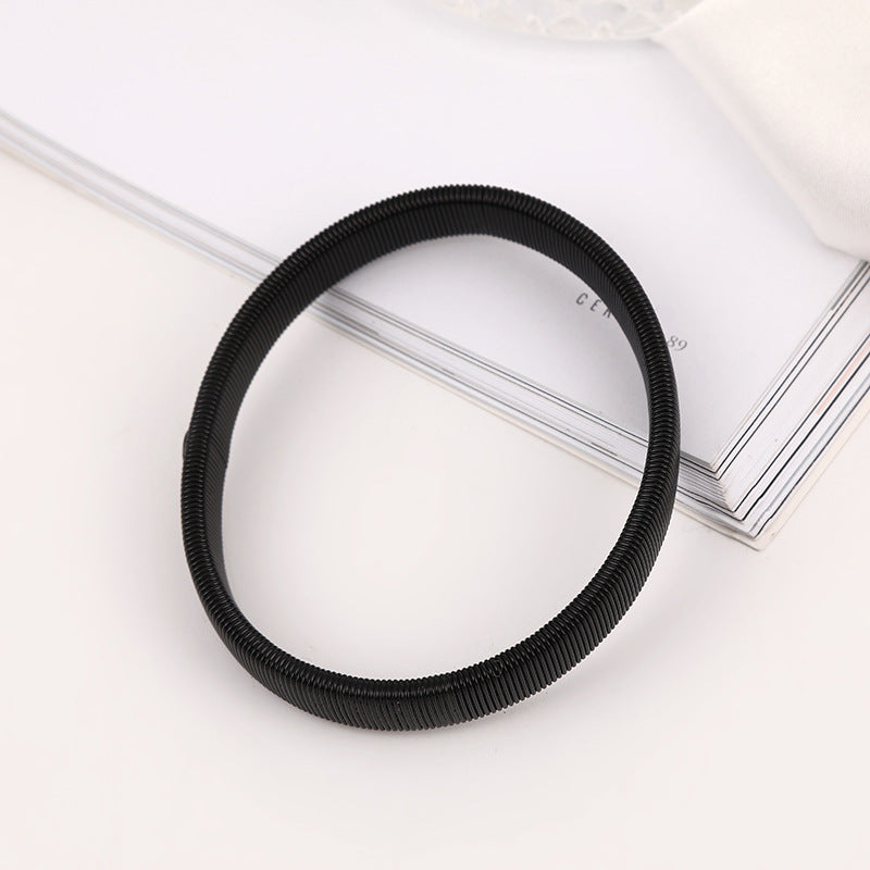 Geometric Alloy Stretchable Cuff Bracelet Unisex Arm Band