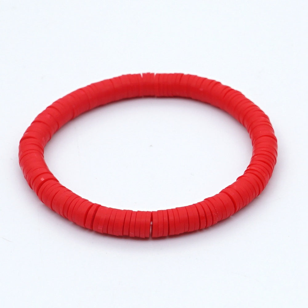 Bohemian Geometric Resin Bracelet