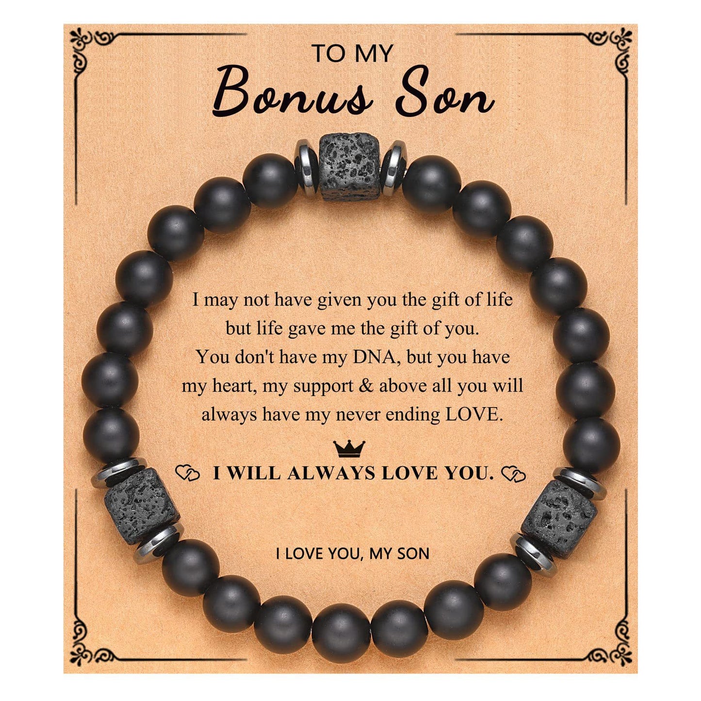 Matte Star Agate Bracelet Unisex