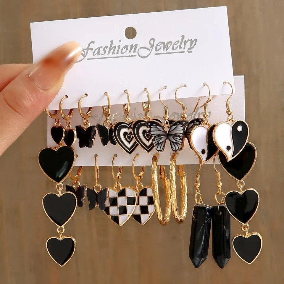 Fashion Geometric Round Gold Plated Zinc Alloy C-Shape Hoop Earrings with 925 Sterling Silver Posts