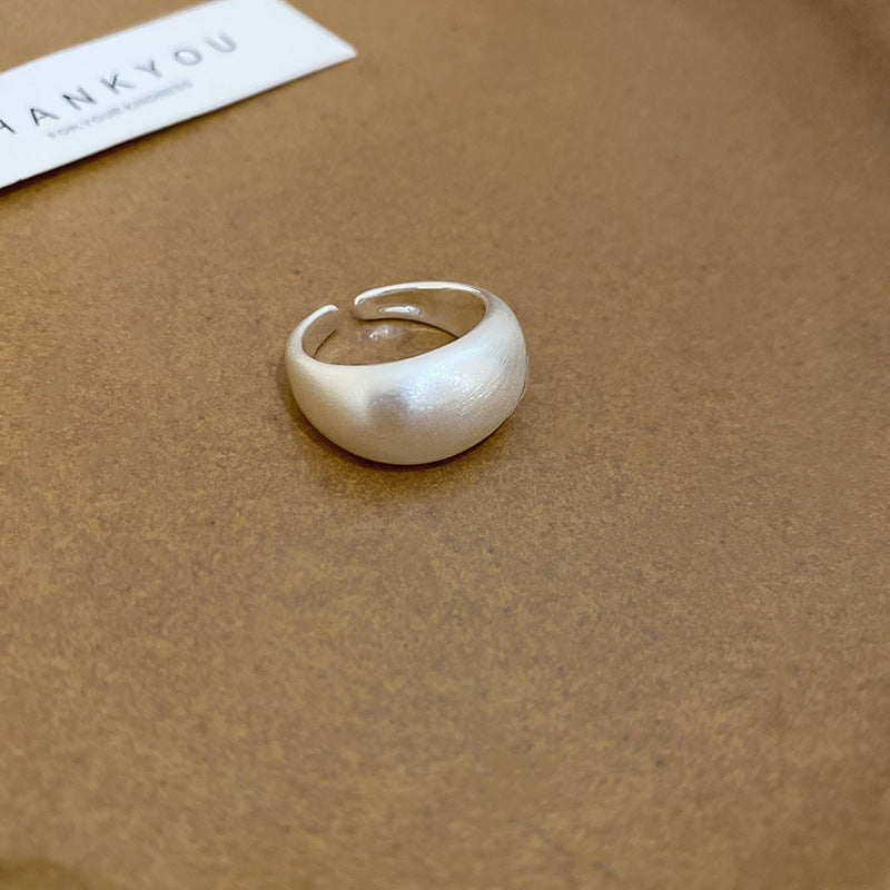 Anello regolabile da donna in zirconi quadrati con geometria in stile vintage, in rame con estetica retrò artistica
