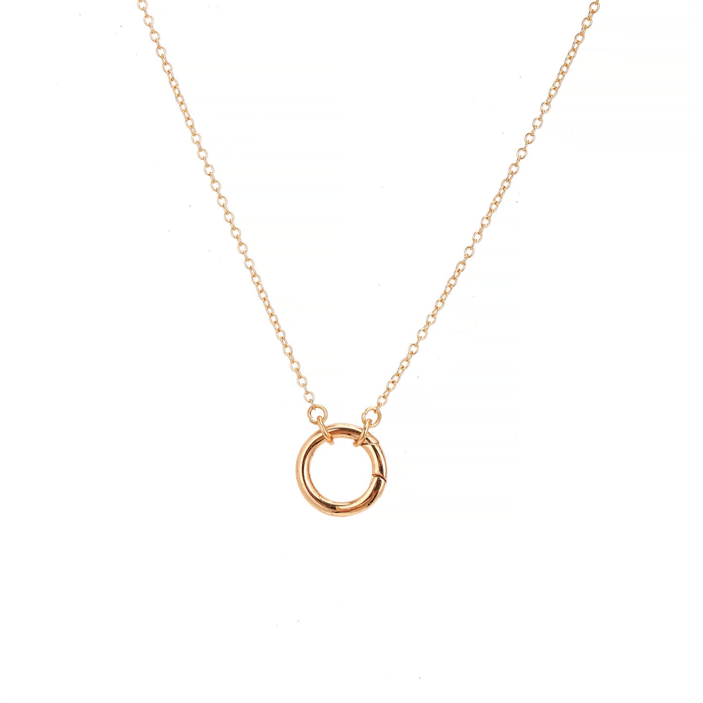 Elegante Collar Geométrico Chapado en Latón con Forma de Lágrima, con Piedras de Zirconia Cúbica de Nacimiento en Cadena Tipo Cable para Unisex