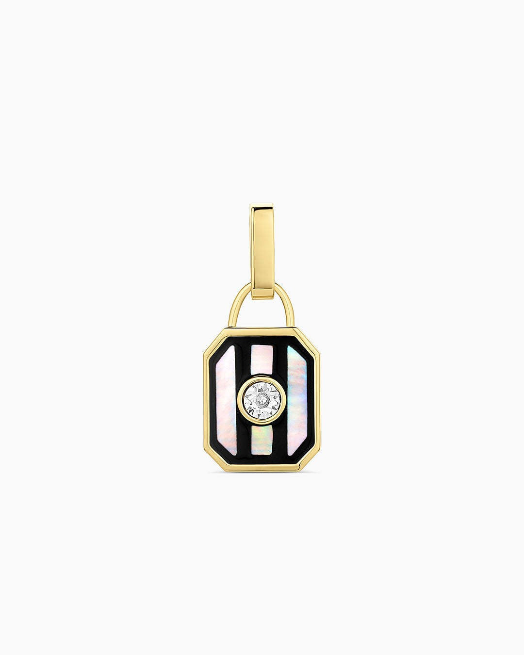 Bohemian Vintage Heart Geometric Brass Plated Pendant Necklace for Women DIY Charm Bar