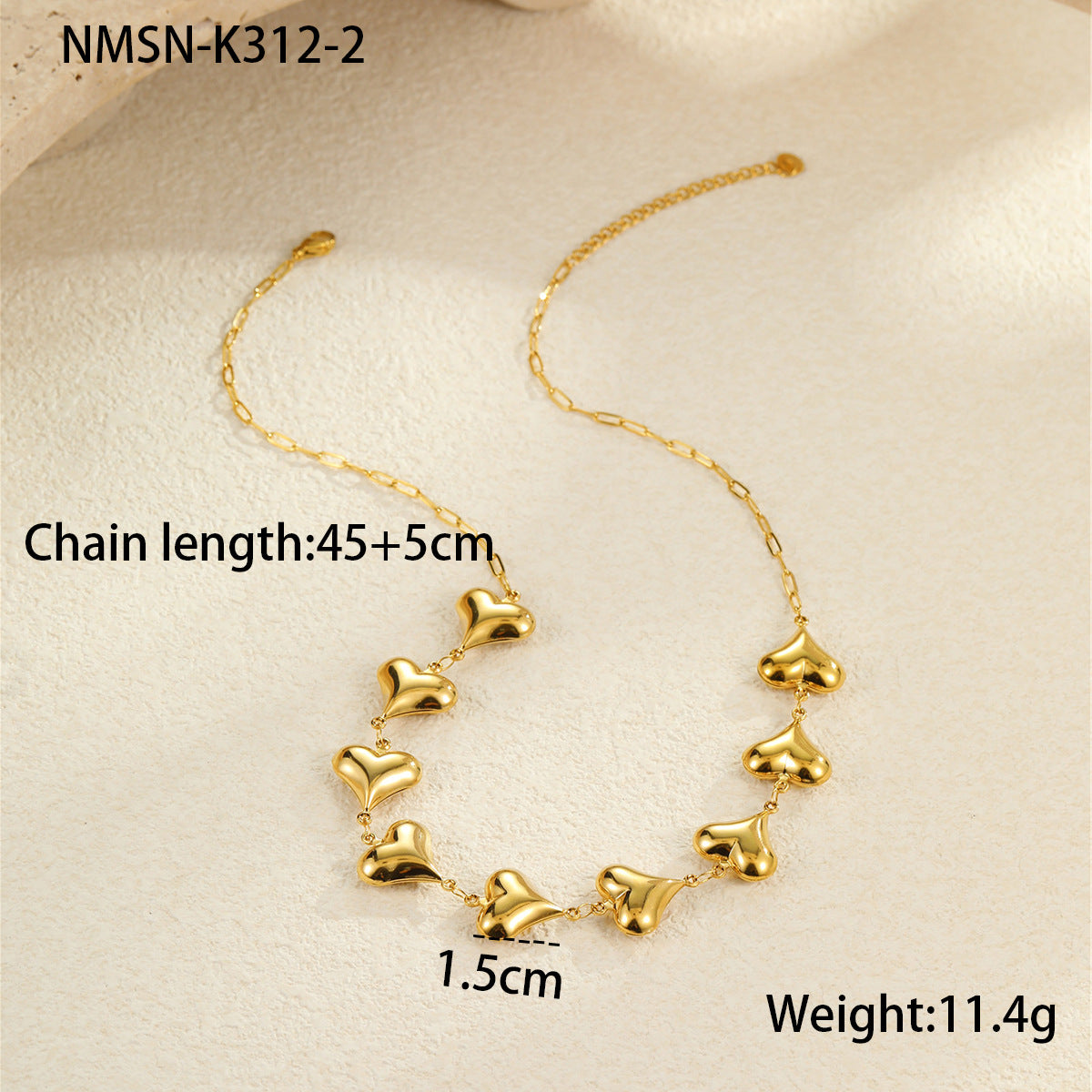 Fashionable Ocean-Themed Hollow Stainless Steel Starfish and Seashell Pendant Necklace with 18K Gold Plating for Women