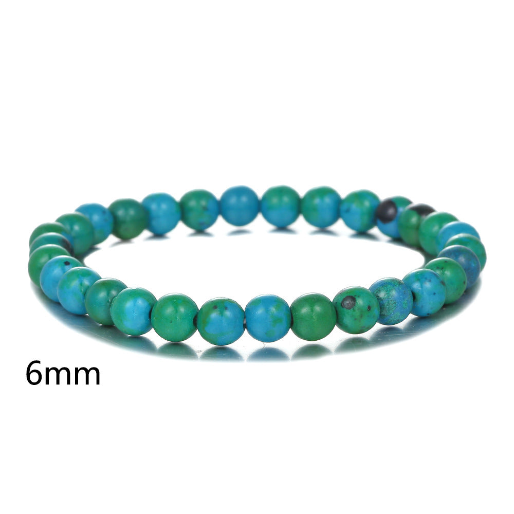 Handmade Geometric Agate Beaded Bracelet Unisex