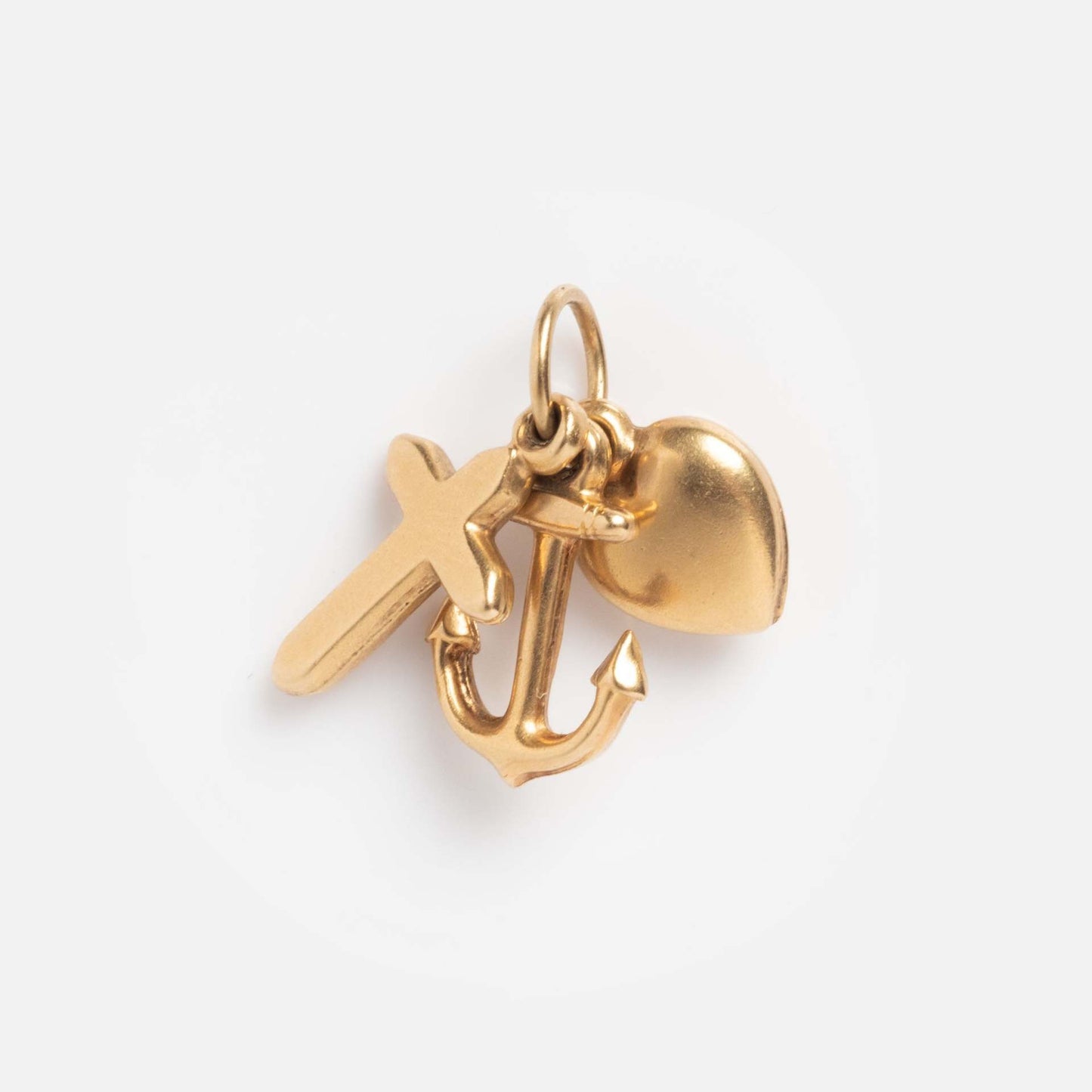 Vintage Plated Stainless Steel Pendant Charm Bar for Women