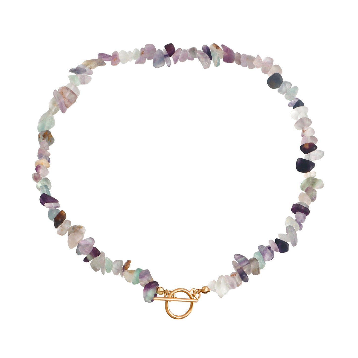 Minimalist Geometric Alloy Necklace with Pearl Accents and Turquoise Beads for Women
