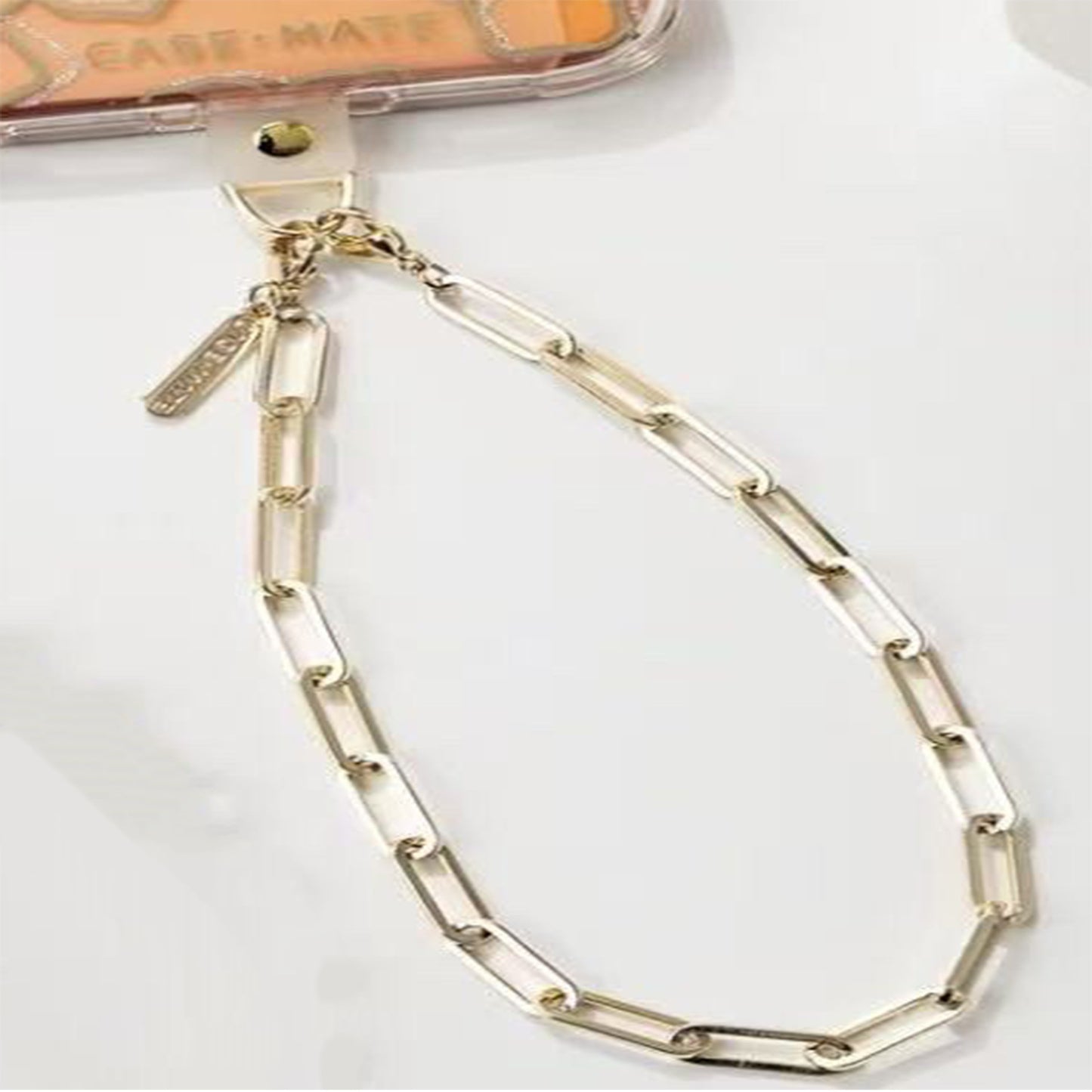 Minimalist Elegant Faceted Crystal Beaded Phone Strap and Bag Charm for Women