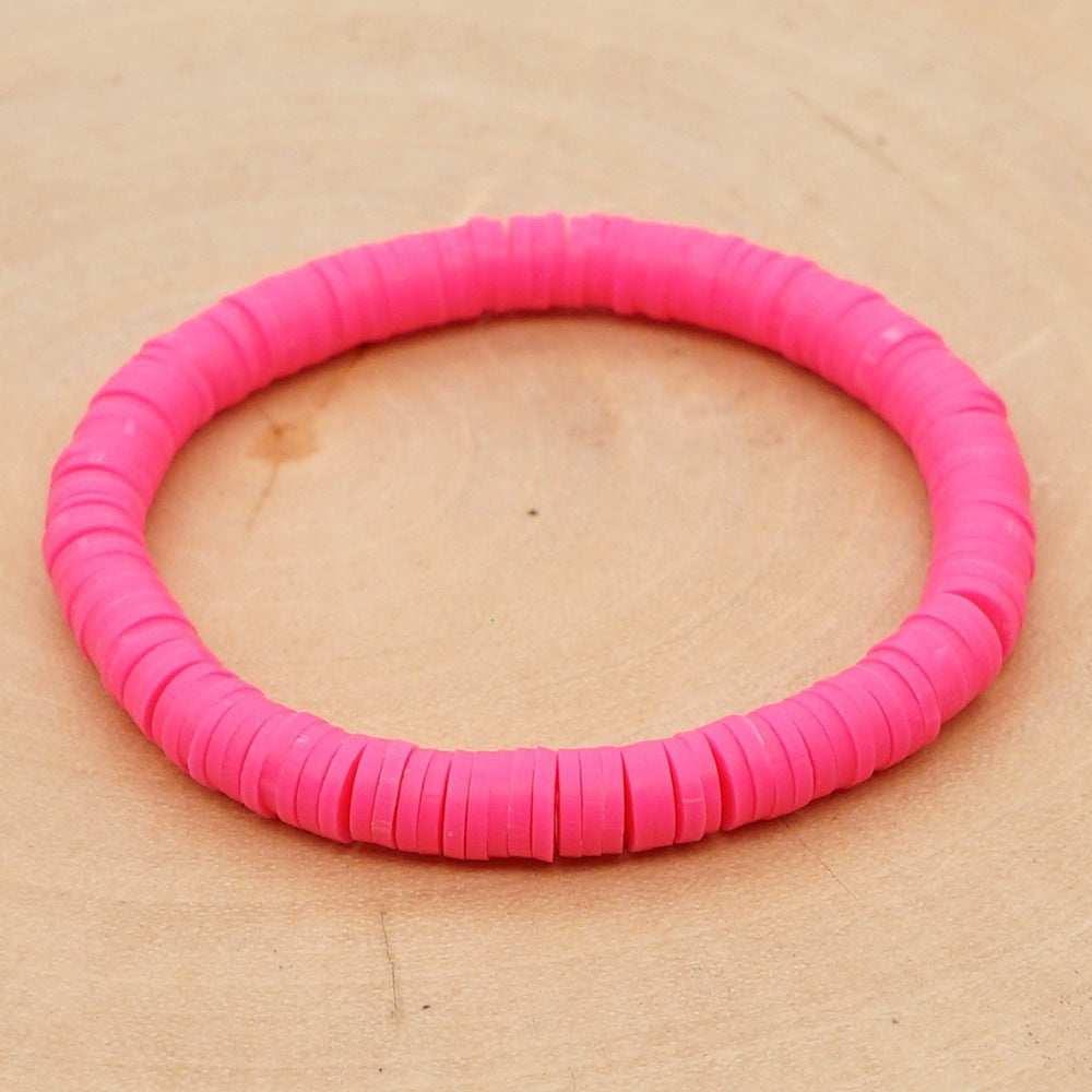 Bohemian Geometric Resin Bracelet