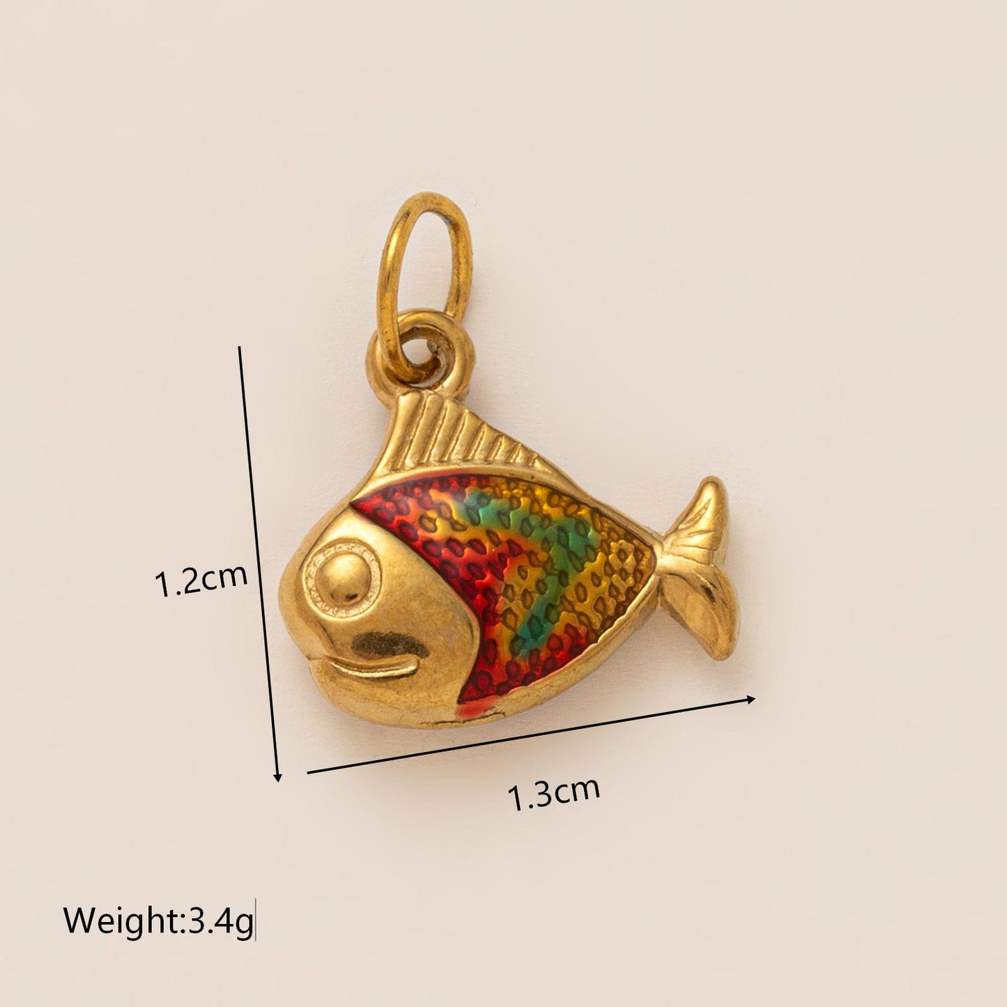 Minimalist Striped Gold Plated Alloy Charm Bar for Women