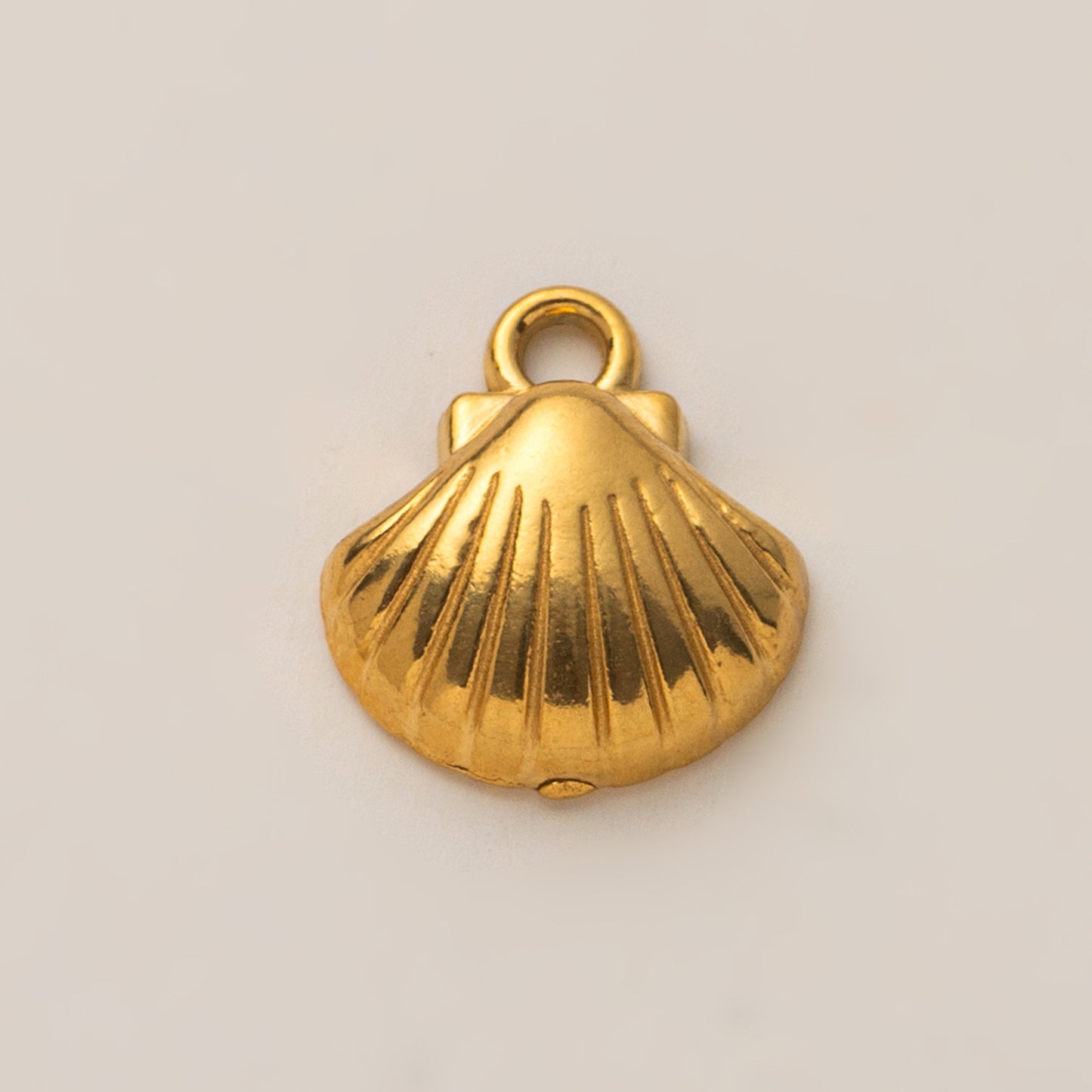 Vintage Stainless Steel PVD Gold Plated Abstract Fruit DIY Charm Bar