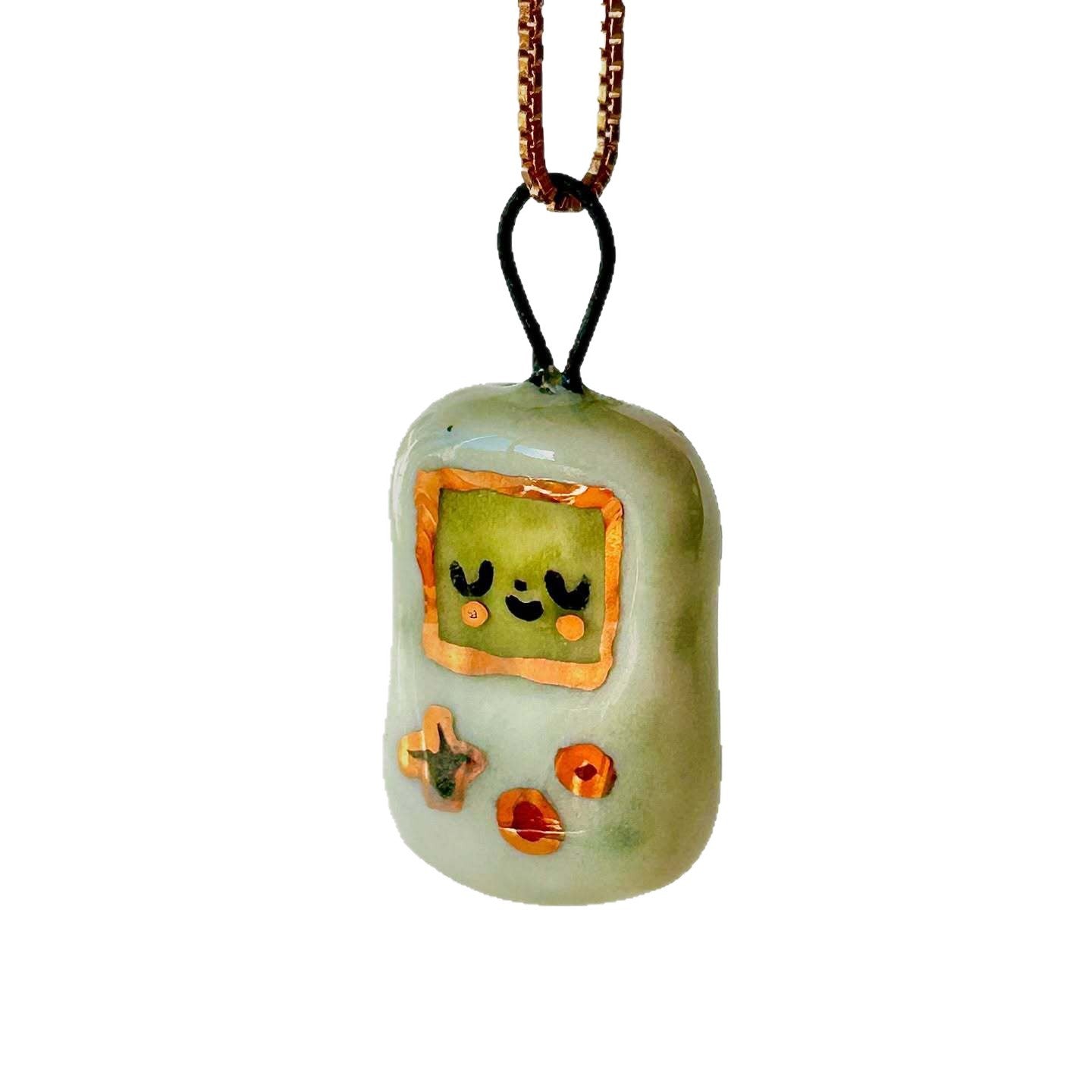 Vintage 18K Gold Plated Stainless Steel Cartoon Animal Pendant Charm Bar for Women