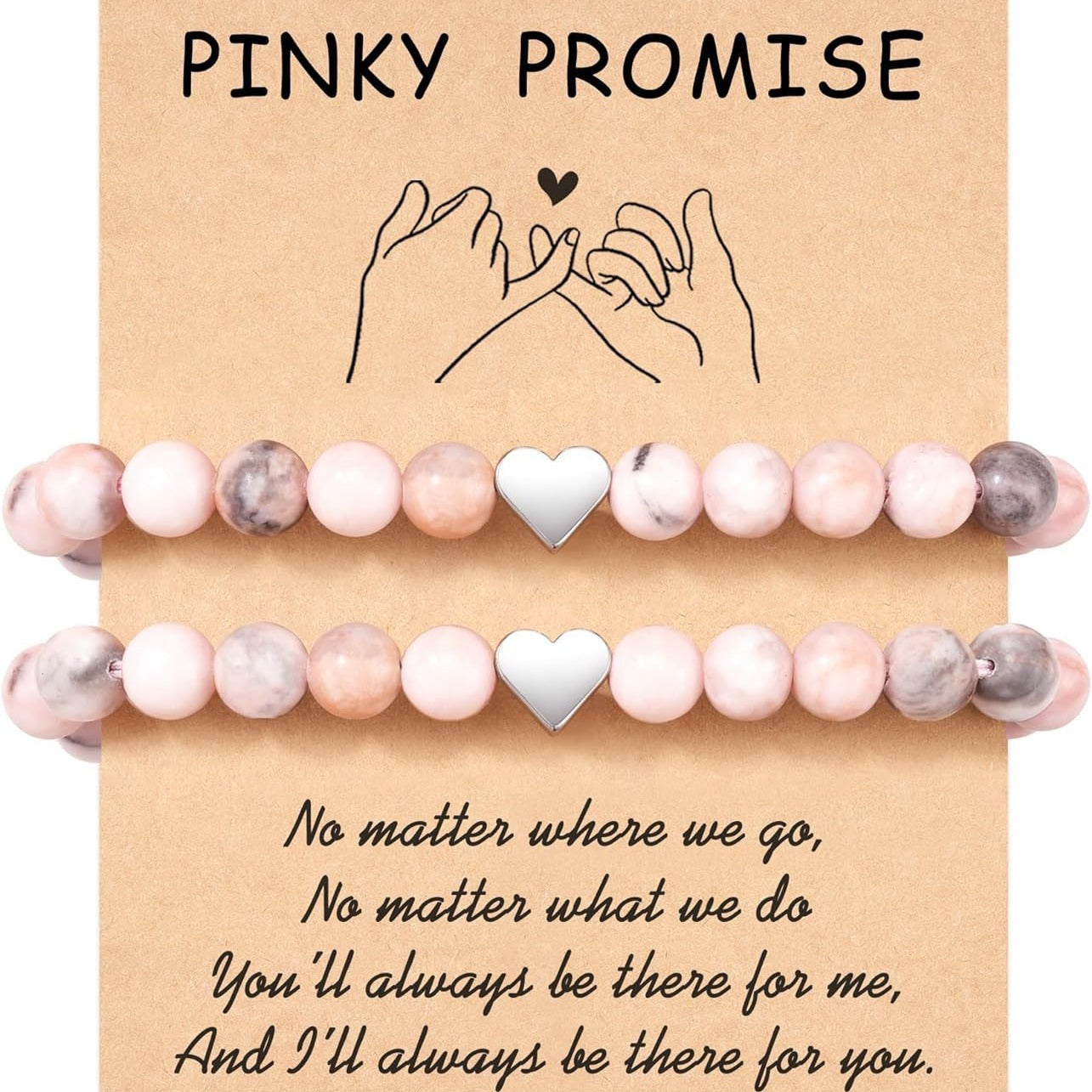 Sweet Heart Zebra Print Alloy Bracelet Set for Couples