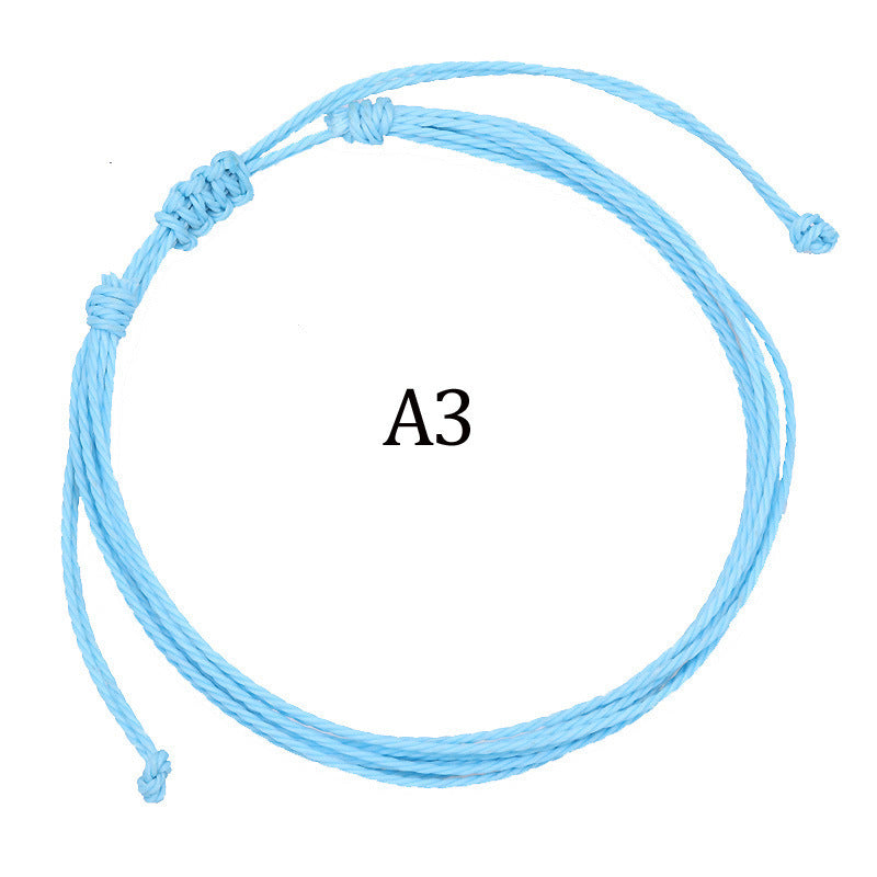 Handmade Braided Heart Nylon Friendship Bracelet Unisex