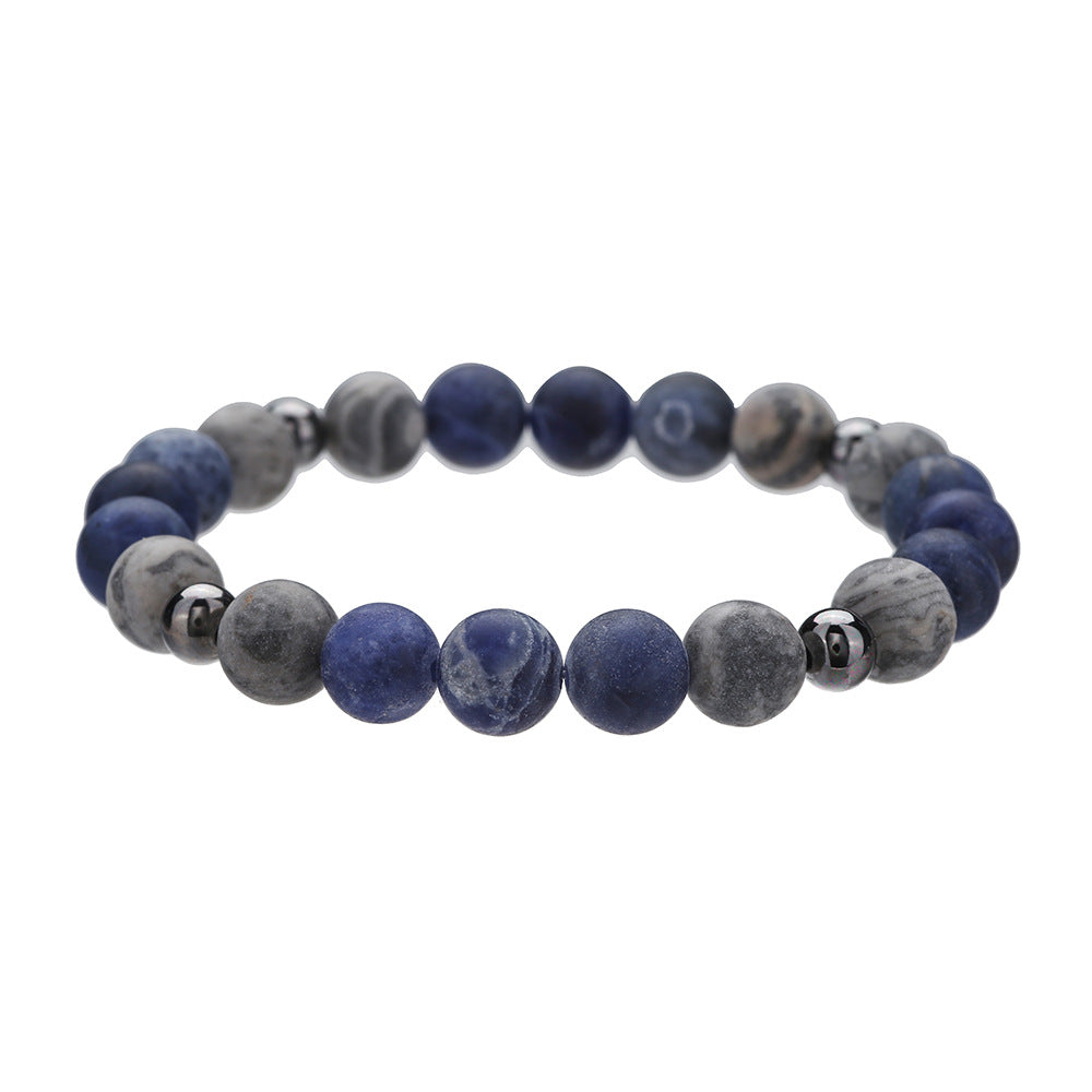 Minimalist Handmade Round Stone Animal Bracelet Unisex