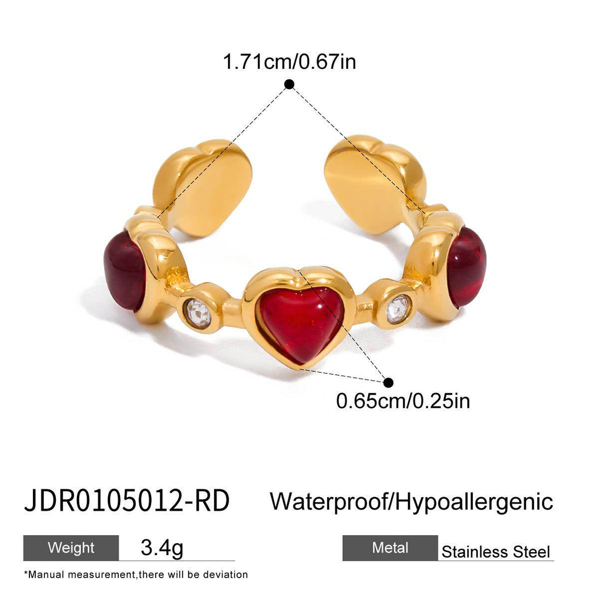 Collar Minimalista con Colgante en Forma de Lágrima de Acero Inoxidable con Dije de Acero de Titanio Enchapado para Mujer