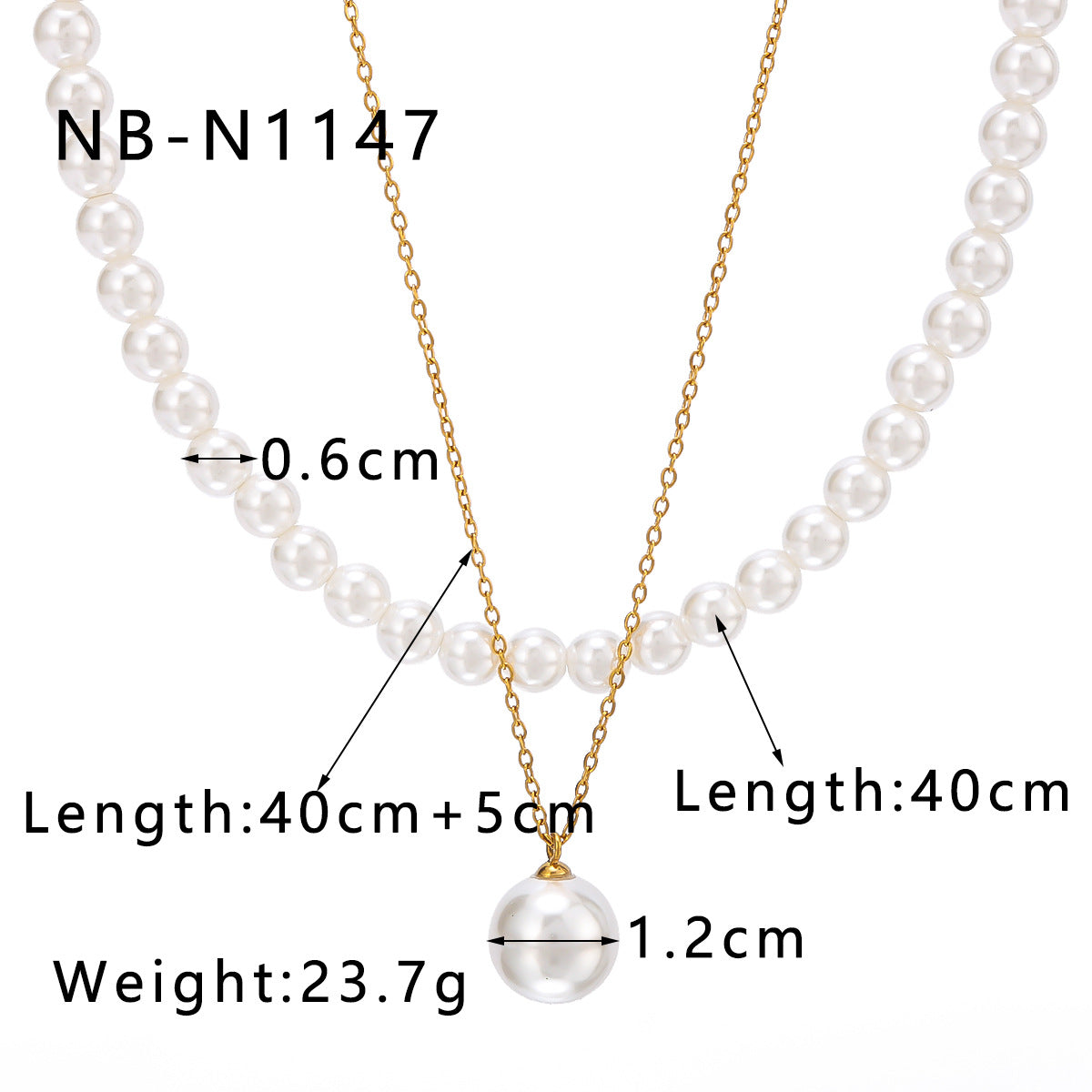 Collana con pendente geometrico in acciaio inossidabile stile vintage francese con charm in acciaio al titanio e finitura placcata sottovuoto in oro 18 carati per donna