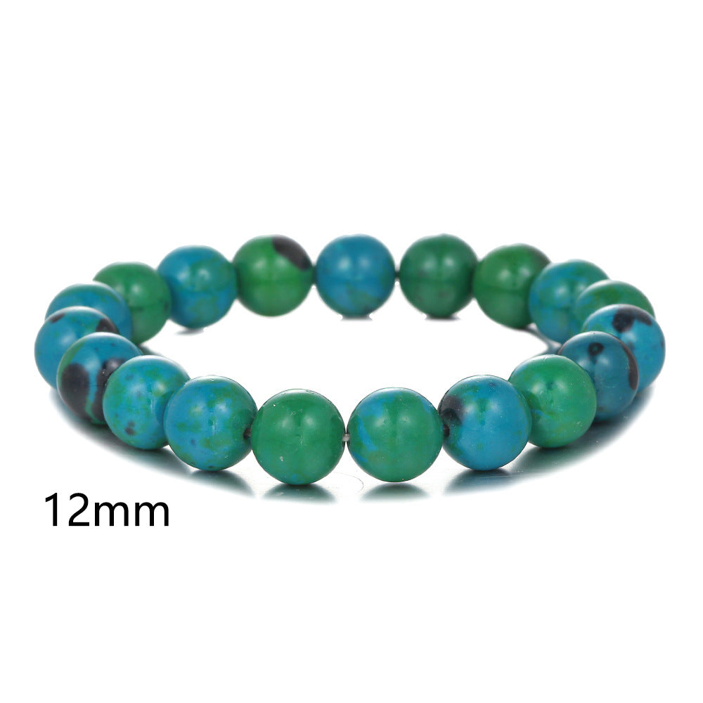 Handmade Geometric Agate Beaded Bracelet Unisex